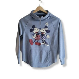 Disney Parks Mickey and Minnie  Mouse Jacket Pullover Women's